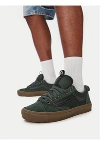 Vans Tenisówki Skate Old Skool 36+ VN000D5R17P1 Zielony. Kolor: zielony. Materiał: skóra, zamsz #1