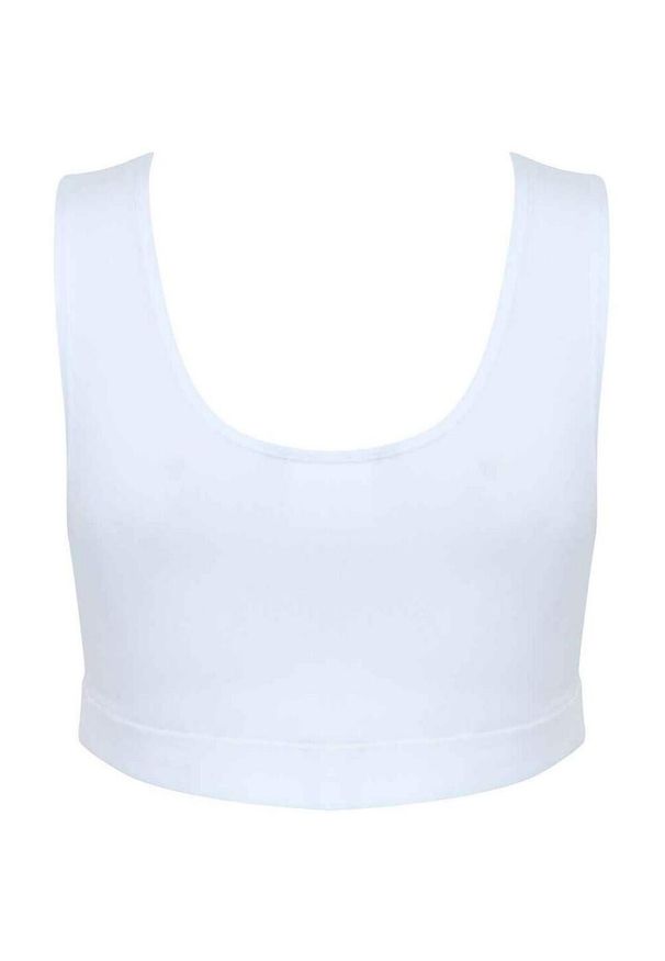 SKINNI FIT - Modny Top Damski / Damski. Kolor: biały