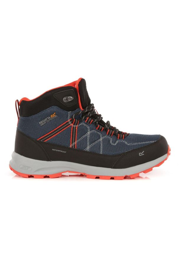 Regatta - Buty trekkingowe męskie Samaris Lite. Kolor: niebieski. Materiał: poliester. Sport: turystyka piesza