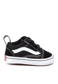Vans Tenisówki Old Skool Crib VN0A3U8K6BT1 Czarny. Kolor: czarny. Materiał: materiał