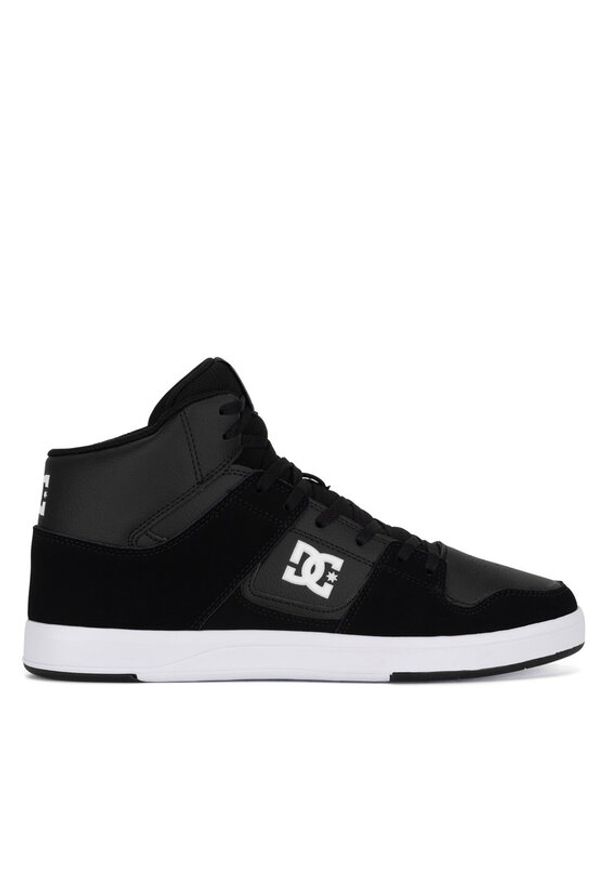 DC Shoes Sneakersy CURE HI TOP ADYS400072-BKW Czarny. Kolor: czarny. Materiał: skóra