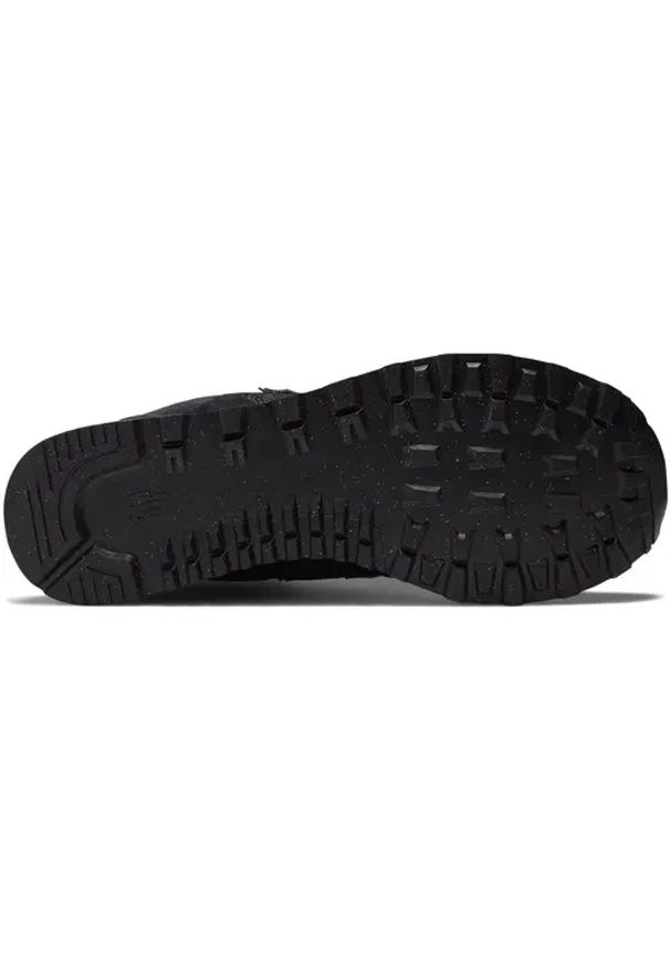 New Balance ML574EVE Sneakersy męskie czarne. Okazja: do pracy, na co dzień, na spacer. Kolor: czarny. Model: New Balance 574. Sport: turystyka piesza