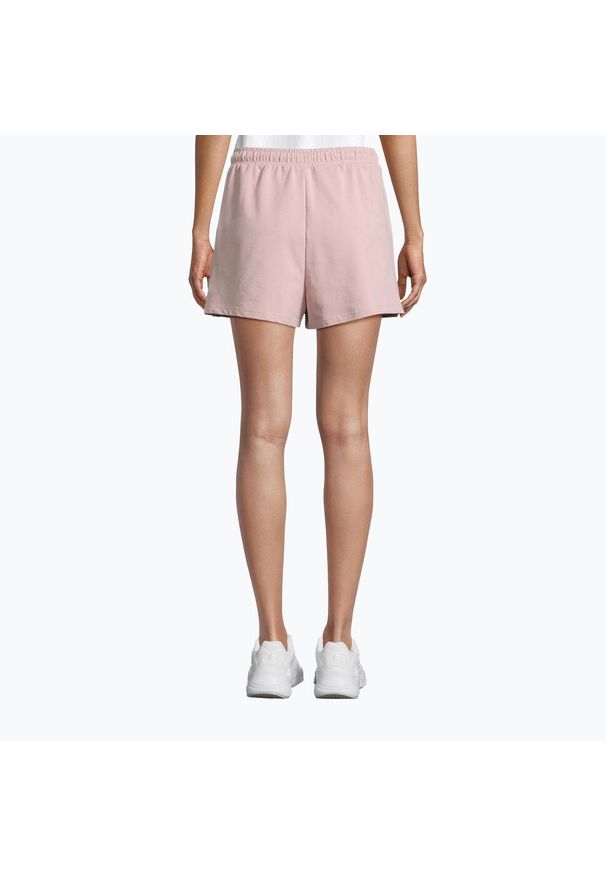 Fila - Spodenki damskie FILA Brandenburg High Waist. Stan: podwyższony. Kolor: różowy. Długość: krótkie