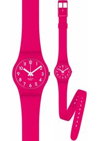 SWATCH PROMOCJA ZEGAREK BACK TO PINK BERRY LR123C. Materiał: tworzywo sztuczne #1