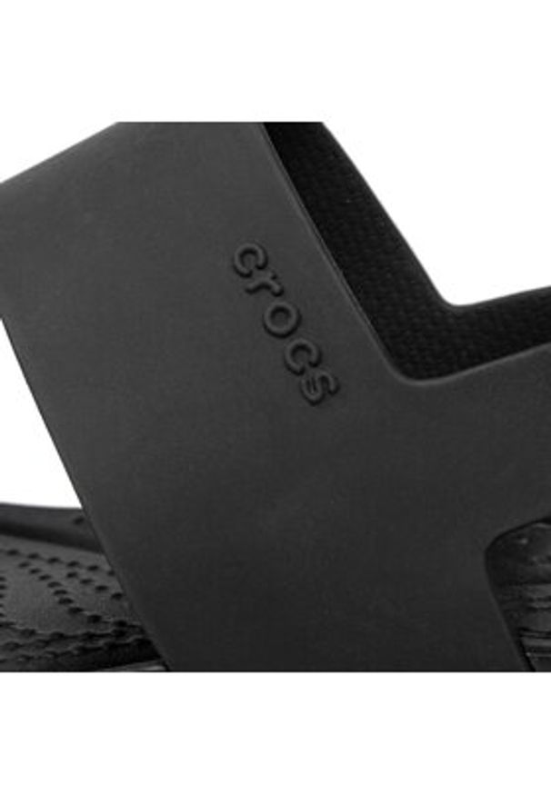 Crocs Sandały Brooklyn Low Wedge W 206453 Czarny. Kolor: czarny