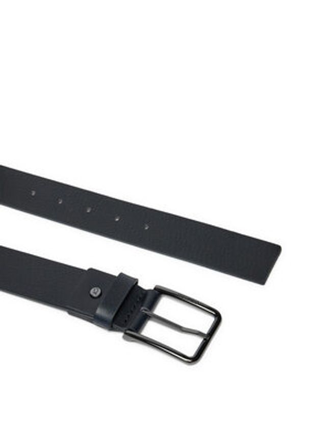 Calvin Klein Pasek Męski Gs Adj Warmth Pb 35mm K50K513017 Granatowy. Kolor: niebieski. Materiał: skóra