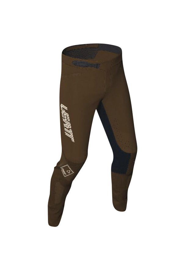 Spodnie rowerowe dziecięce LEATT Pant MTB Gravity 4.0 Junior. Kolor: brązowy. Styl: sportowy. Sport: kolarstwo