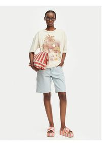 Billabong T-Shirt Will Find Me Here EBJZT00582 Beżowy jasny Loose Fit. Kolor: beżowy. Materiał: bawełna #2