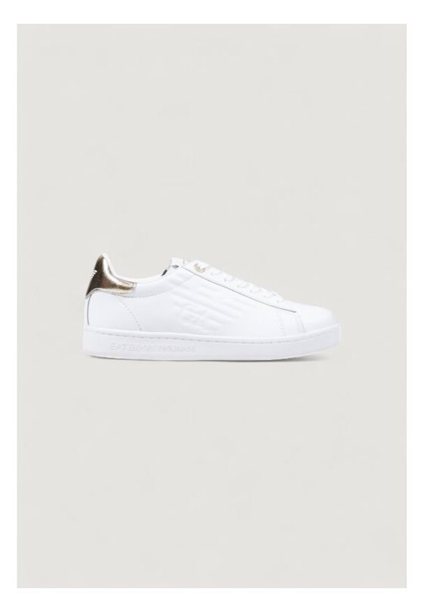 EA7 Emporio Armani Sneakersy 7X000331 AF10848 M0015 Biały. Kolor: biały. Materiał: skóra