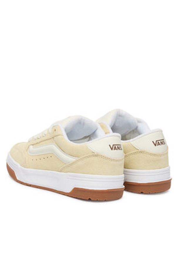 Vans Sneakersy Hylane VN000D1JFLR1 Żółty. Kolor: żółty. Materiał: skóra, zamsz