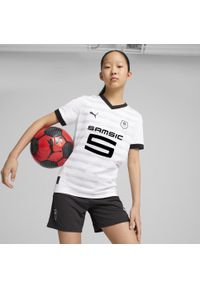 Puma - Stade Rennais F.C. Młodzieżowa koszulka wyjazdowa Palermo F.C. 24/25 PUMA. Kolor: czarny, biały, wielokolorowy. Sport: piłka nożna