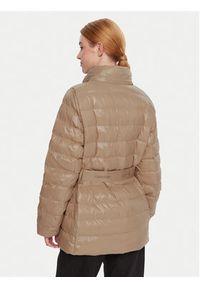 Calvin Klein Kurtka zimowa LV044D542G Beżowy Regular Fit. Kolor: beżowy. Materiał: syntetyk. Sezon: zima #4