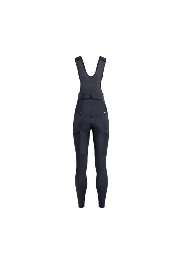 ETXEONDO - Damskie spodenki na szelkach i w pasie Etxeondo Ixa Thermo Adventure. Kolor: czarny. Sport: kolarstwo