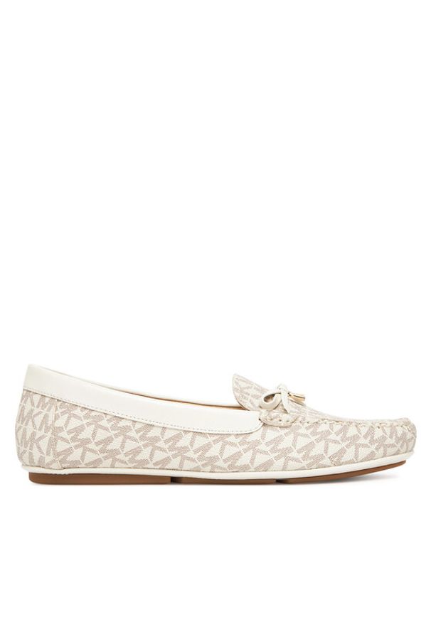 MICHAEL Michael Kors Mokasyny Juliette Moc 40S2JTFR1B Beżowy. Kolor: beżowy. Materiał: skóra
