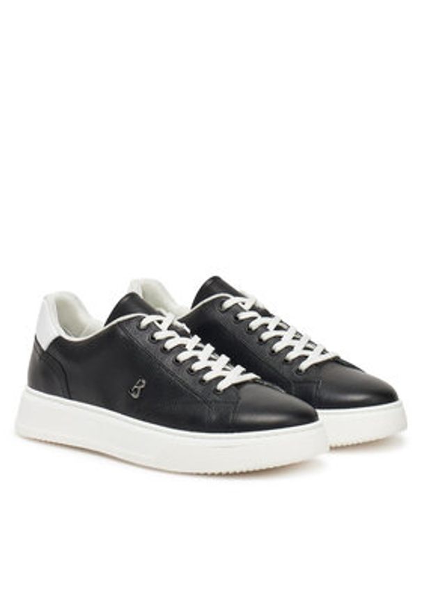 Bogner Sneakersy Milan 8 A 12520015 Czarny. Kolor: czarny. Materiał: skóra