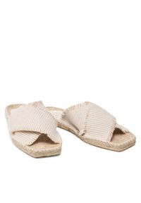 Jenny Fairy Espadryle HZF067-01 Beżowy. Kolor: beżowy. Materiał: materiał #5