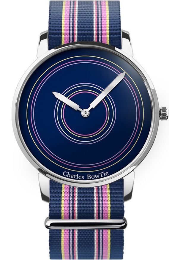 Zegarek Cavaldi Zegarek męski Charles BowTie WELSA.N.B niebieski. Kolor: niebieski