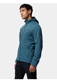 columbia - Sweter Męski Columbia Arctic Chest Bonded. Kolor: niebieski. Materiał: polar. Technologia: Omni-Heat (Columbia). Sezon: zima. Sport: turystyka piesza