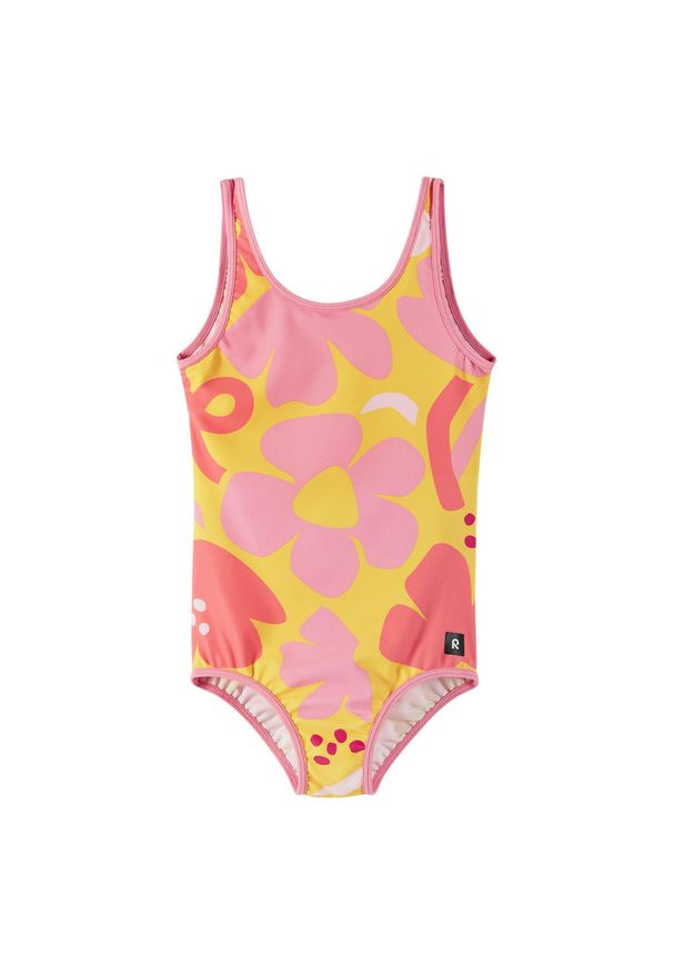 Strój kąpielowy jednoczęściowy dziecięcy Reima Uimaan. Kolor: żółty