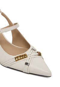 Pinko - PINKO Czółenka Gloria 18 SD0489 P003 Biały. Kolor: biały. Materiał: skóra #6