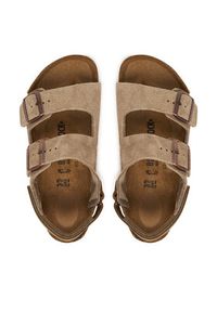 Birkenstock Sandały Milano As 1029465 D Beżowy. Kolor: beżowy. Materiał: skóra, zamsz #2