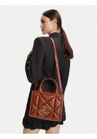 Love Moschino - LOVE MOSCHINO Torebka JC4081PP1NLC0312 Brązowy. Kolor: brązowy. Materiał: skórzane #6