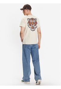 47 Brand T-Shirt Detroit Tigers Backer '47 Echo Tee Beżowy Regular Fit. Kolor: beżowy. Materiał: bawełna