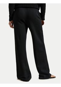 Polo Ralph Lauren Spodnie dresowe 211977959002 Czarny Wide Leg. Kolor: czarny. Materiał: bawełna #4