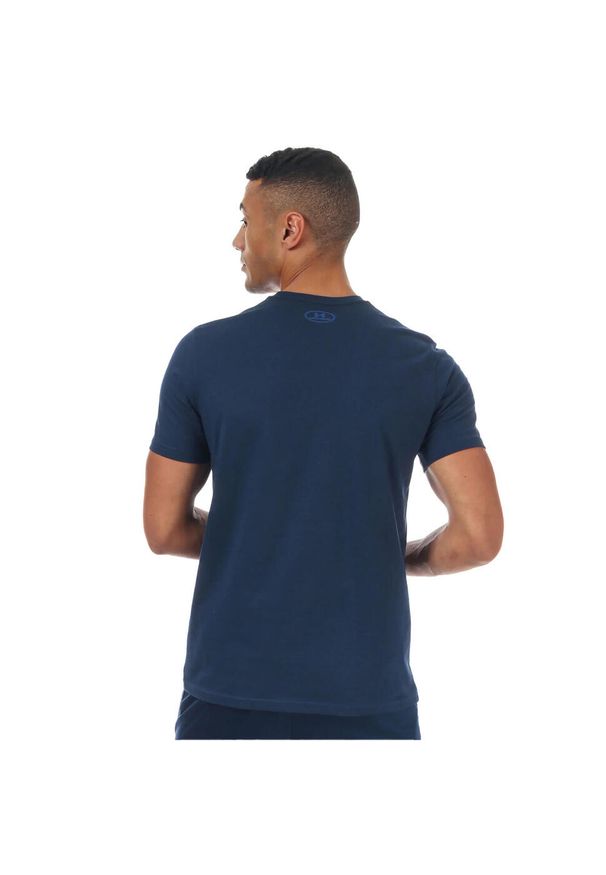 Under Armour - T-shirt Męski GL Foundation. Kolor: niebieski. Sport: turystyka piesza