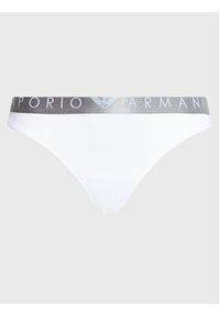 Emporio Armani Underwear Komplet 2 par stringów 163333 3R235 00010 Biały. Kolor: biały. Materiał: syntetyk