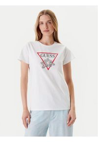 Guess T-Shirt W5YI38 I3Z14 Biały Regular Fit. Kolor: biały. Materiał: bawełna #1