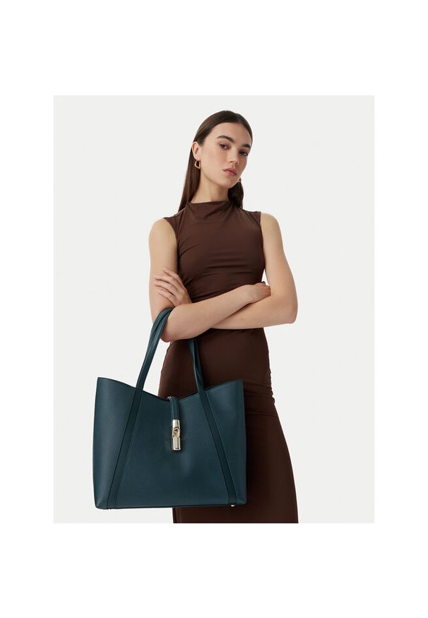 Torebka Furla. Kolor: zielony
