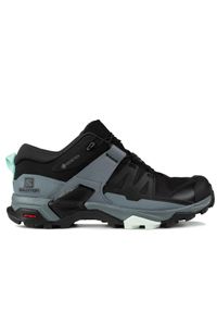 salomon - Buty damskie trekingowe Salomon X ULTRA 4 W GORE-TEX. Kolor: czarny, niebieski, wielokolorowy. Technologia: Gore-Tex