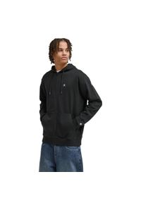 DC Shoes - Bluza na zamek dla Mężczyzn LORION Czarny. Kolor: czarny. Materiał: tkanina, poliester, bawełna. Sport: skateboard #1