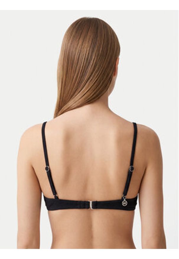 MICHAEL Michael Kors Góra od bikini MM06307 Czarny. Kolor: czarny. Materiał: syntetyk