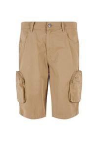 Krótka workowata cargo Urban Classics. Kolor: beżowy. Materiał: bawełna. Długość: krótkie. Sezon: lato #1