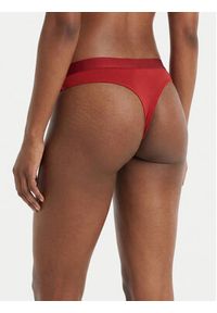 TOMMY HILFIGER - Tommy Hilfiger Komplet stringów UW0UW06139 Kolorowy. Materiał: bawełna. Wzór: kolorowy #9