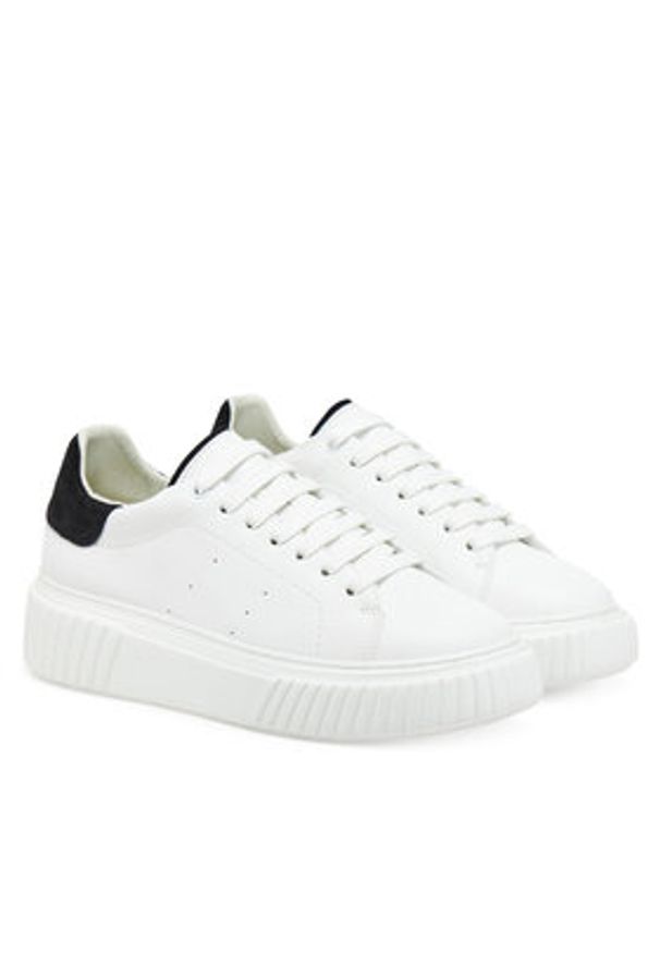 Marc O'Polo Sneakersy RR2M3018 Biały. Kolor: biały. Materiał: skóra