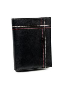 ALWAYS WILD - Portfel męski czarny Always Wild N20194-VTK-D BLACK. Kolor: czarny. Materiał: skóra