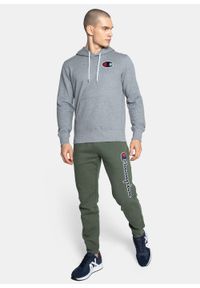 Bluza Champion Rochester 1919 Hoodie (214184-EM525). Kolor: szary. Materiał: materiał. Styl: sportowy, elegancki #4