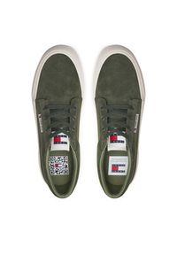 Tommy Jeans Tenisówki Tjm Vulc. Skate Derby EM0EM01427 Zielony. Kolor: zielony. Materiał: zamsz, skóra #6