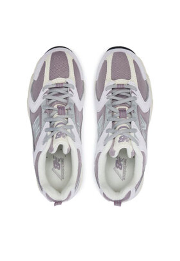 New Balance Sneakersy MR530CO Fioletowy. Kolor: fioletowy. Materiał: zamsz, skóra