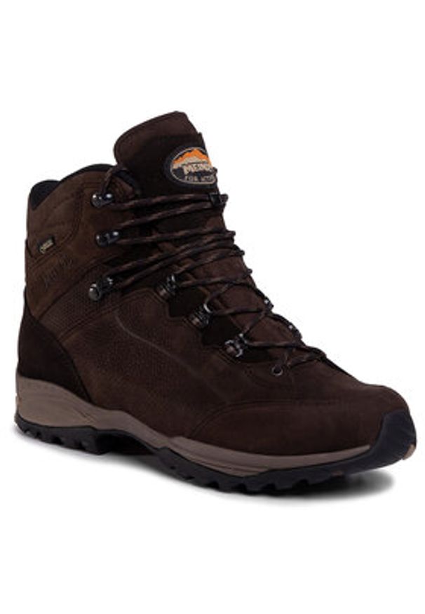 MEINDL - Meindl Trekkingi Salerno GORE-TEX Gtx 2448 Brązowy. Kolor: brązowy. Materiał: skóra, nubuk. Technologia: Gore-Tex. Sport: turystyka piesza
