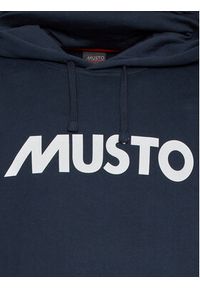 Musto Bluza Logo 82446 Granatowy Regular Fit. Kolor: niebieski. Materiał: bawełna #2