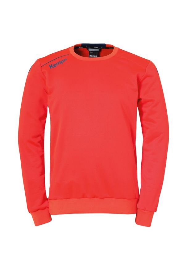 KEMPA - Bluza treningowa dla zawodników dla dzieci Kempa. Kolor: czerwony, wielokolorowy, szary. Styl: elegancki