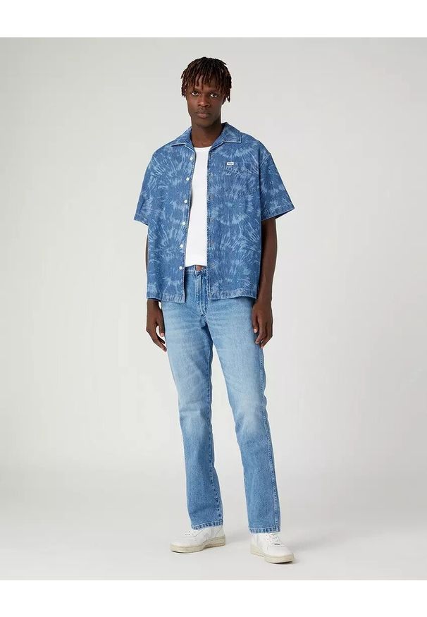 Wrangler - WRANGLER GREENSBORO MĘSKIE SPODNIE JEANSOWE JEANSY BLUE BILL W15QEH40O 112331094