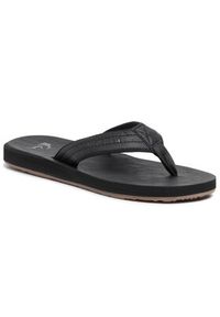 Quiksilver Japonki AQYL100623 Czarny. Kolor: czarny. Materiał: skóra #4