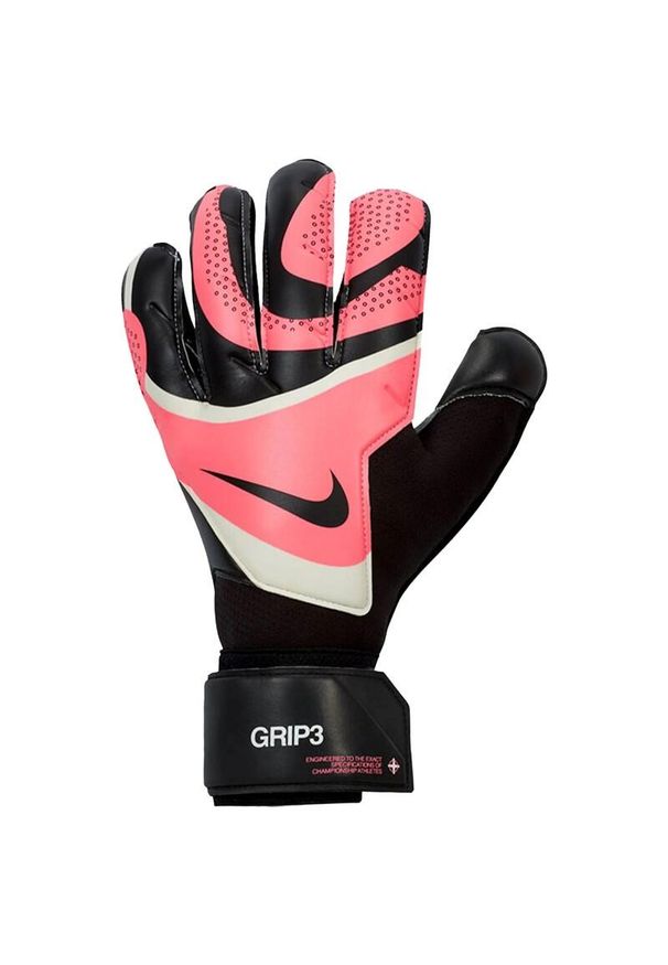 Rękawice bramkarskie Nike Grip 3. Kolor: wielokolorowy, różowy, czarny
