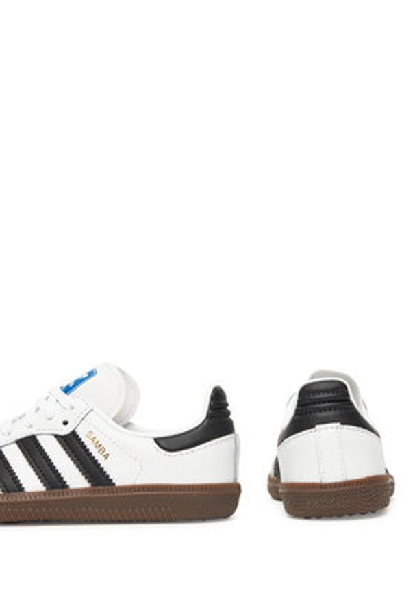 Adidas - adidas Sneakersy Samba Og IE3677 Biały. Kolor: biały. Materiał: skóra