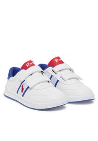 Polo Ralph Lauren Sneakersy RL02476104 Biały. Kolor: biały. Materiał: skóra #7